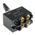 NKK Switches Toggle Switch Panel Mount On-Off DPST Screw Terminal 30 V dc 125 V ac S821D