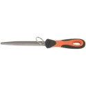 Bahco Engineers File, Second Cut Flat Shape 150 mm Length, 5 mm Thickness, 16 mm Width, Flat Handle Included TAH1-210-06-2-2