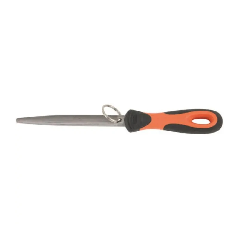Bahco Engineers File, Second Cut Flat Shape 150 mm Length, 5 mm Thickness, 16 mm Width, Flat Handle Included TAH1-210-06-2-2