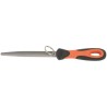 Bahco Engineers File, Second Cut Flat Shape 150 mm Length, 5 mm Thickness, 16 mm Width, Flat Handle Included TAH1-210-06-2-2