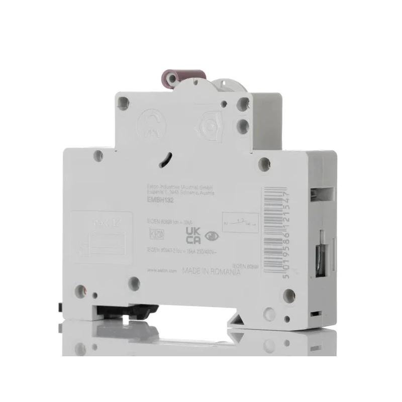 Eaton MEM Shield Miniature Circuit Breaker 1-Pole 32A Type B 240V AC 48V DC 10kA Breaking Capacity EMBH132 EMBH132