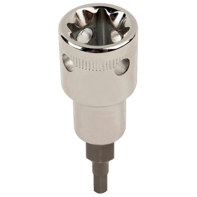 Bahco Hex Screwdriver Bit 12.7 mm Drive Size, 11.11 mm Tip, Square Drive, Chrome Vanadium Steel, 61 mm Overall TAH16H-7/16