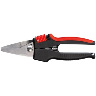 Bessey 190mm Tin Snip for Wire Straight Cut with Comfort Grip Handles D50