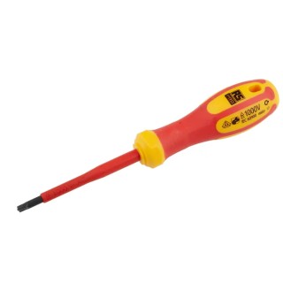 RS PRO Insulated Screwdriver MOD1 Tip, 80 mm Blade, Plastic Handle, VDE 1000V Approved, 180mm Overall MOD1