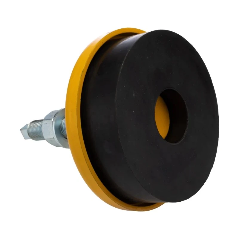 RS PRO M16 Adjustable Foot, Mild Steel, 1500 kg Static Load Capacity, 120mm Overall Height 126-3897