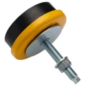 RS PRO M16 Adjustable Foot, Mild Steel, 1500 kg Static Load Capacity, 120mm Overall Height 126-3897