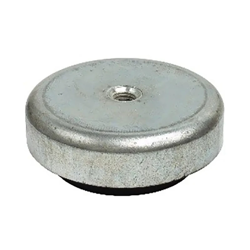 RS PRO M16 150 mm Diameter Adjustable Foot Zinc Plated Steel 1000 kg Static Load Capacity 126-3908