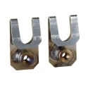Schneider Electric PanelSeT Accessoires Series Steel Wall Bracket for Use with S3D Enclosure CRNG Version 45 mm NSYAEFAHLBSC