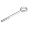 RS PRO Galvanised Steel Eye Bolt M12 Thread 50 mm Thread Length 24 mm 124-4836