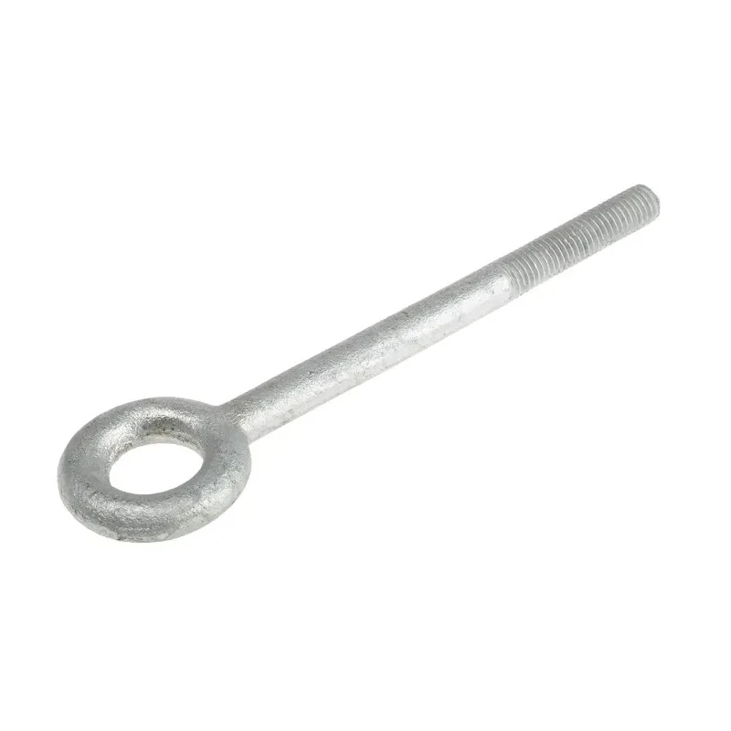 RS PRO Galvanised Steel Eye Bolt M12 Thread 50 mm Thread Length 24 mm 124-4836