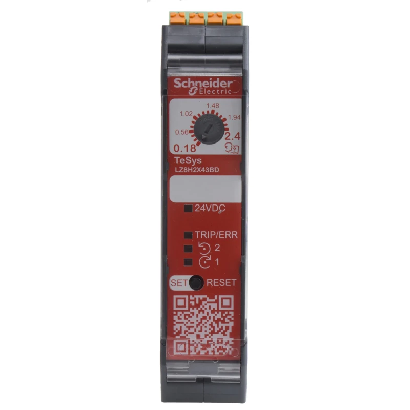Schneider Electric TeSys H Advanced Motor Starter Reversible, 500V AC, 1.1 kW, 3 Phase, IP20 LZ8H2X43BD