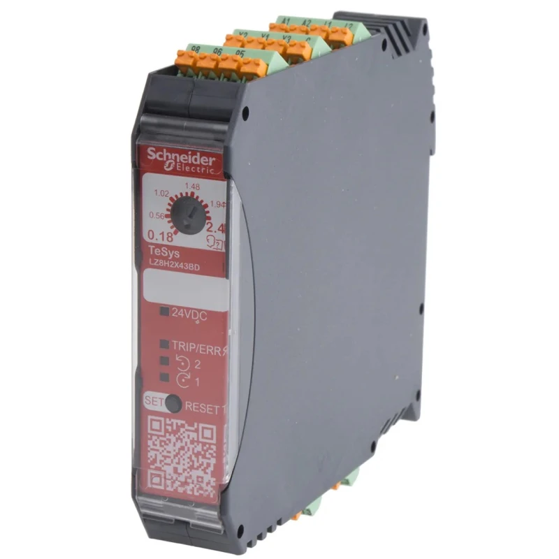 Schneider Electric TeSys H Advanced Motor Starter Reversible, 500V AC, 1.1 kW, 3 Phase, IP20 LZ8H2X43BD