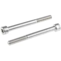 RS PRO Plain Stainless Steel Hex Socket Cap Screw, Hex, M10 x 80 mm 124-7373