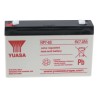 Yuasa Sealed Lead Acid Battery 6 V, 7 Ah, Faston Termination, VRLA AGM Construction NP7-6RS