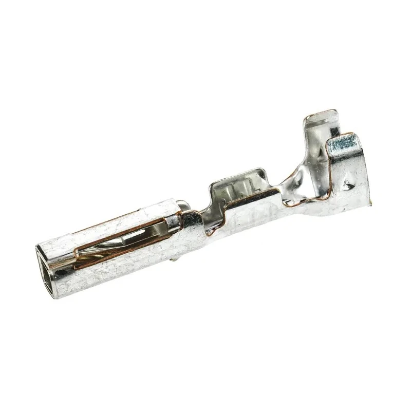 TE Connectivity MULTILOCK 040 Series Female Crimp Terminal, 5A Current, 22 AWG Min Crimp, 20 AWG Max, Tin Plated 175062-1