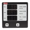 RS Pro LED Digital Panel Multifunction Meter for Voltage, Hour, Frequency, Rotational Speed, Current, 92 mm x 92 mm 136-5378