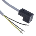 Festo Cable Lead for Use With Valves with EB Solenoid Coil, Angled Socket Connection, 2.5m Length KMEB-1-24-2.5-LED