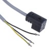 Festo Cable Lead for Use With Valves with EB Solenoid Coil, Angled Socket Connection, 2.5m Length KMEB-1-24-2.5-LED