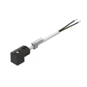 Festo Cable Lead for Use With Valves with EB Solenoid Coil, Angled Socket Connection, 2.5m Length KMEB-1-24-2.5-LED