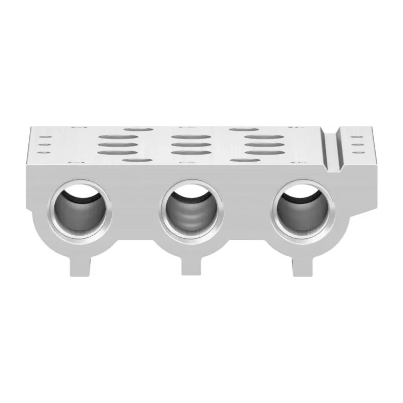 Festo Manifold Base 3 Station G 1/8 Port Aluminium Alloy VABM-L1-10S-G18-3