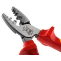 RS PRO Crimp Tool for Wire End Sleeves 180mm Length Adjustable Ratchet VDE 1000V 16 mm² Maximum Wire Size 136-6974
