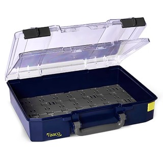 Raaco 1 Cell Blue Polypropylene Compartment Box 83 mm x 337 mm x 278 mm 145152