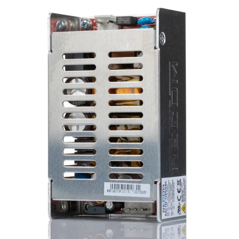 Recom Enclosed Panel Mount Switching Power Supply 12V DC 150W 91% Efficiency RAC150-12SG/ENC