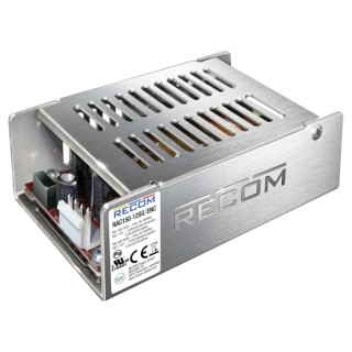 Recom 150W Panel Mount Switching Power Supply 48V Output, Universal AC Input 90-264V RAC150-48SG/ENC