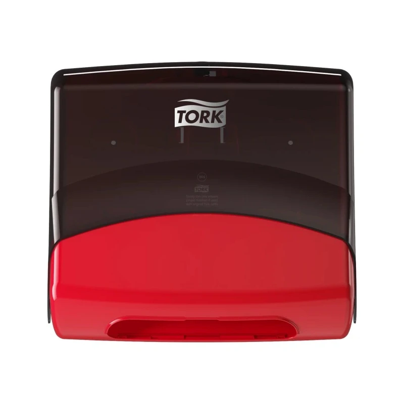 Tork Plastic Red Wall Wall Mount Paper Towel Dispenser 206 mm x 394 mm x 427 mm 654008