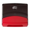 Tork Plastic Red Wall Wall Mount Paper Towel Dispenser 206 mm x 394 mm x 427 mm 654008