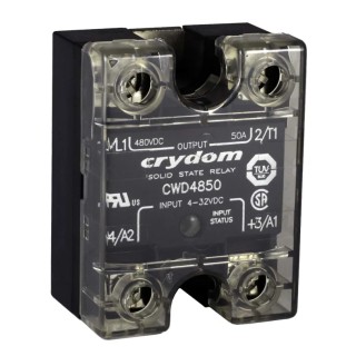 Crydom CW Series Solid State Relay Panel Mount 10A Load 280V AC Load 32V DC Control CWD2410P