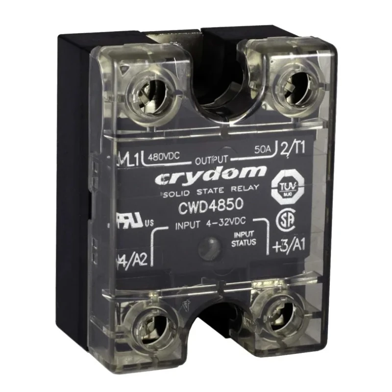 Crydom CW Series Solid State Relay Panel Mount 10A Load 280V AC Load 32V DC Control CWD2410P