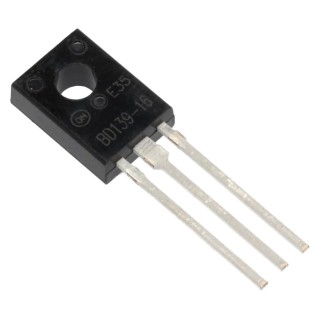 onsemi NPN Transistor 1.5 A 80 V 3-Pin TO-126 Package BD13916STU