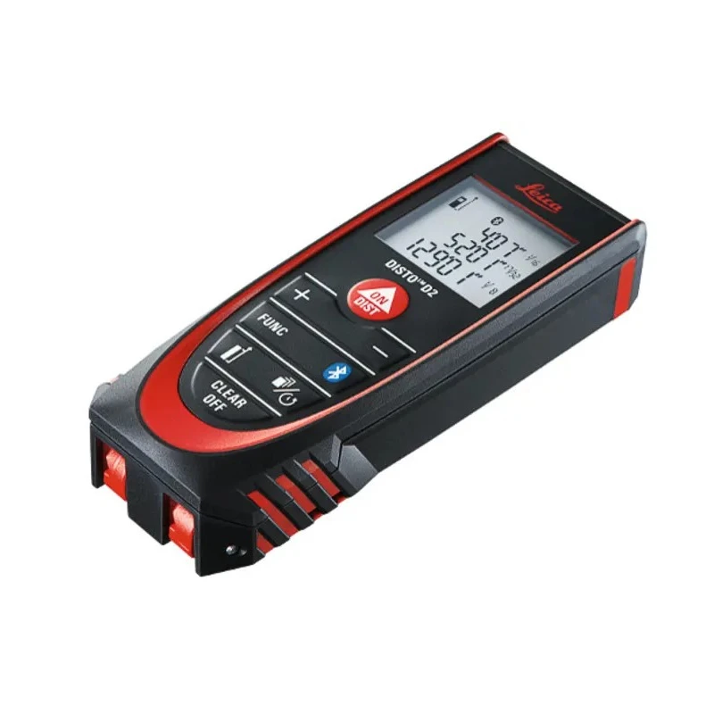 Leica Laser Measure 100 m Range, ±1.5 mm Accuracy, Bluetooth, IP54 Rated D2BT