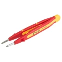 RS PRO 145mm Stainless Steel Wide Tip Tweezer Model 146-6438