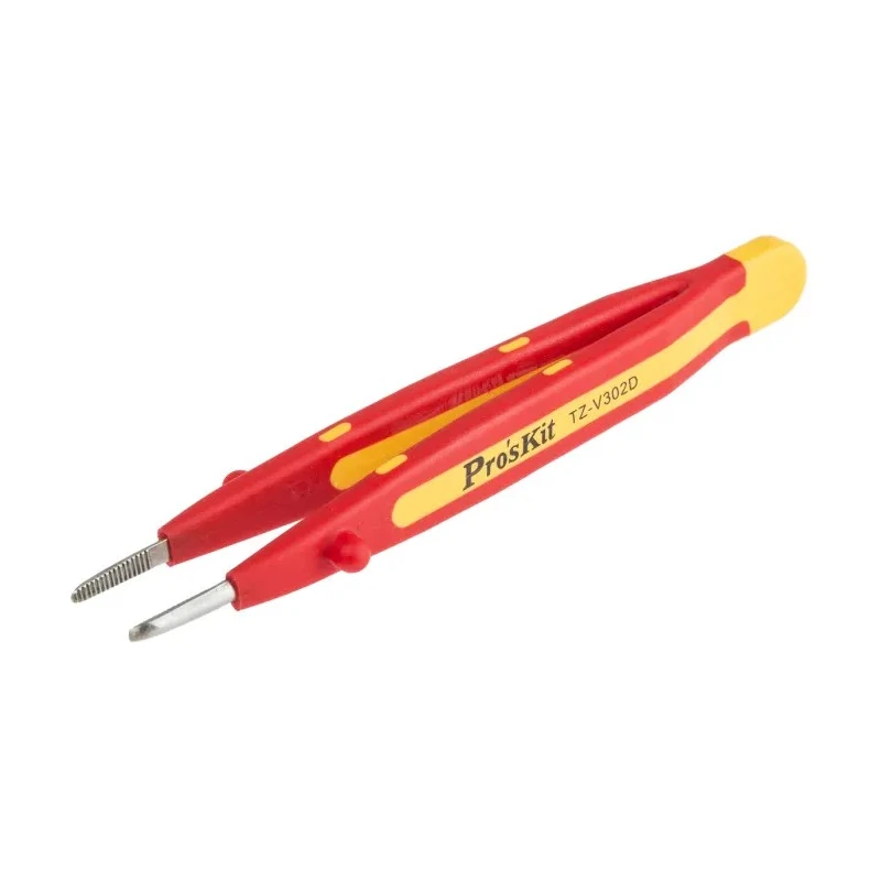 RS PRO 145mm Stainless Steel Wide Tip Tweezer Model 146-6438