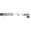 RS PRO Sensor Actuator Cable Male 3 Way Right Angle to Female 3 Way Straight 5m 24V DC 154-7782