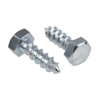 RS PRO Hex Coach Screw Steel Bright Zinc M8 x 25 mm 144-3536