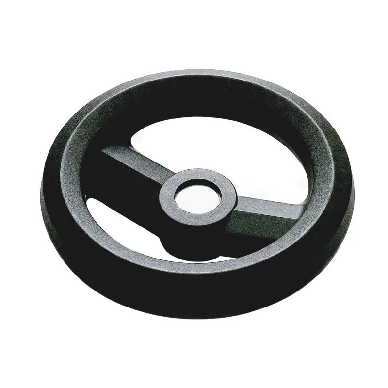 RS PRO Black Fibreglass Reinforced Technopolymer Spoked Hand Wheel 100 mm Diameter 161-1973