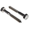 RS PRO Hex Coach Screw Stainless Steel M10 x 80 mm 144-3560