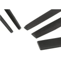 RS PRO 5 Piece Engineers File Set Second Cut 200 mm with Handle Included 161-1466