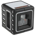 Laserliner Laser Level CompactCube-Laser 3 36 635 nm Red Laser, Self-Levelling, 2 Lasers 036.150A