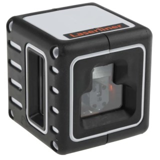 Laserliner Laser Level CompactCube-Laser 3 36 635 nm Red Laser, Self-Levelling, 2 Lasers 036.150A