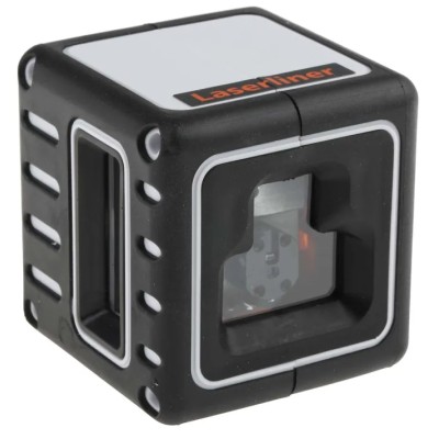 Laserliner Laser Level CompactCube-Laser 3 36 635 nm Red Laser, Self-Levelling, 2 Lasers 036.150A