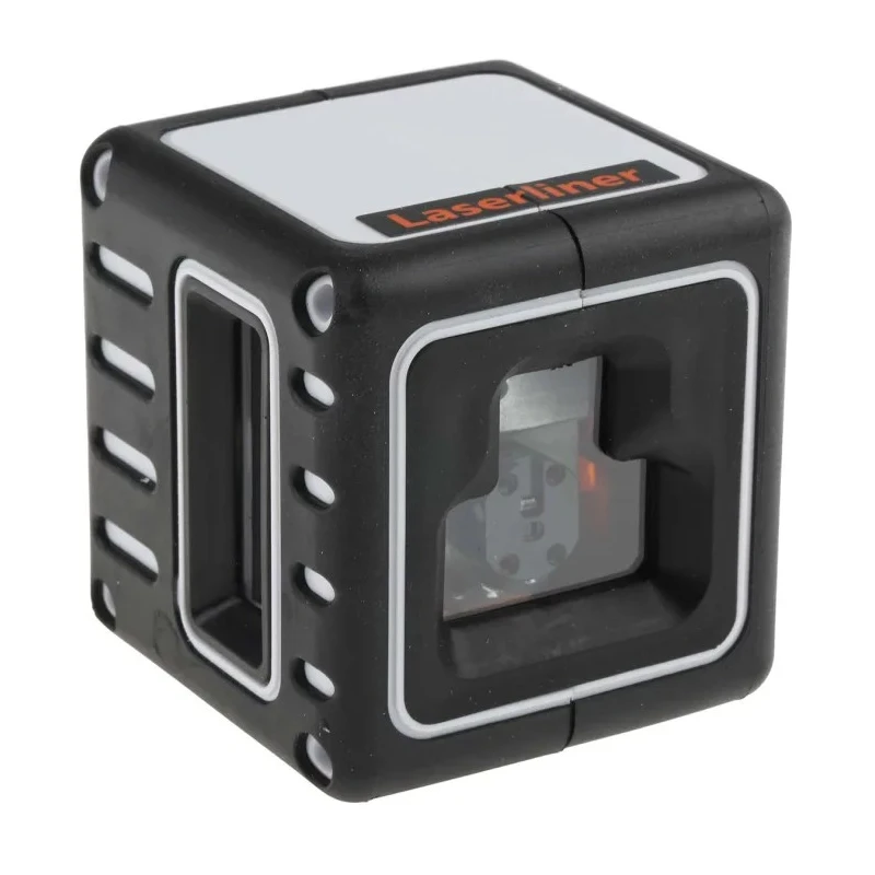 Laserliner Laser Level CompactCube-Laser 3 36 635 nm Red Laser, Self-Levelling, 2 Lasers 036.150A