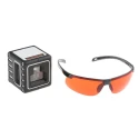Laserliner Laser Level CompactCube-Laser 3 36 635 nm Red Laser, Self-Levelling, 2 Lasers 036.150A