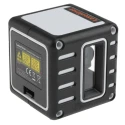 Laserliner Laser Level CompactCube-Laser 3 36 635 nm Red Laser, Self-Levelling, 2 Lasers 036.150A