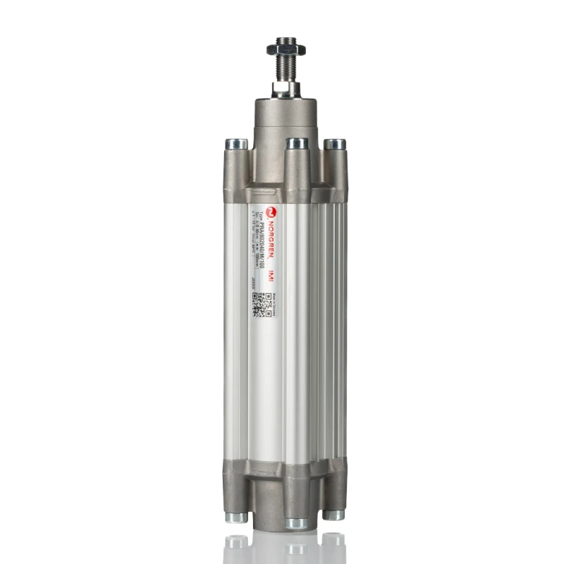 Norgren Pneumatic Piston Rod Cylinder 40mm Bore, 100mm Stroke, Double Acting, Aluminium Body, Both Ends PRA/802040/M/100