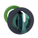Schneider Electric Harmony XB5 Series 2 Position Illuminated Selector Switch Head 30 mm Cutout Green Handle IP67 ZB5FK1233