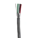Alpha Wire Alpha Essentials Communication & Control Control Cable 4 Cores 0.35mm² 22 AWG Screened Armoured Grey 2404C SL005